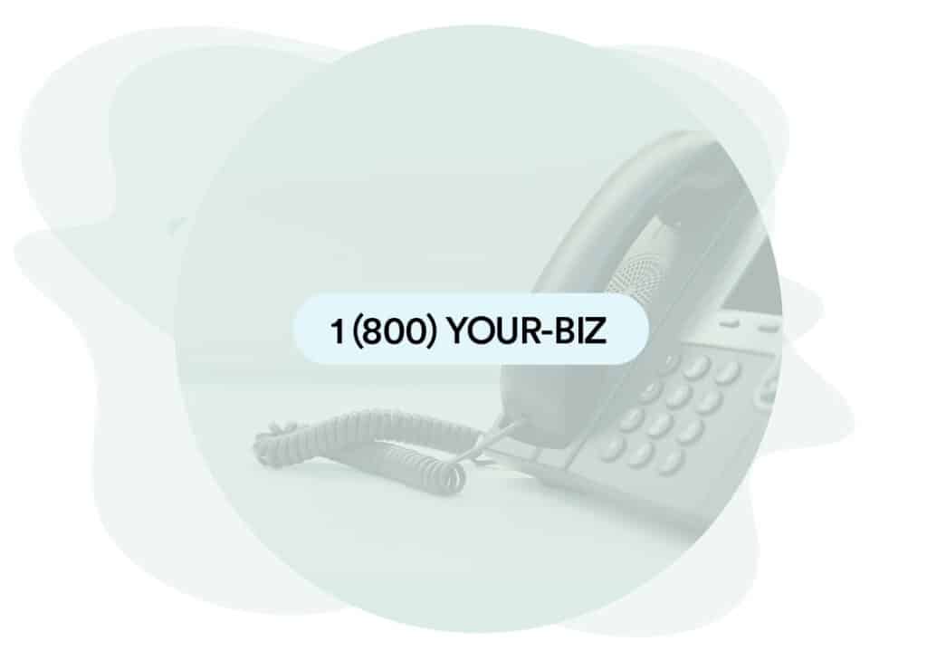 Law firms should have a memorable phone number for potential clients.