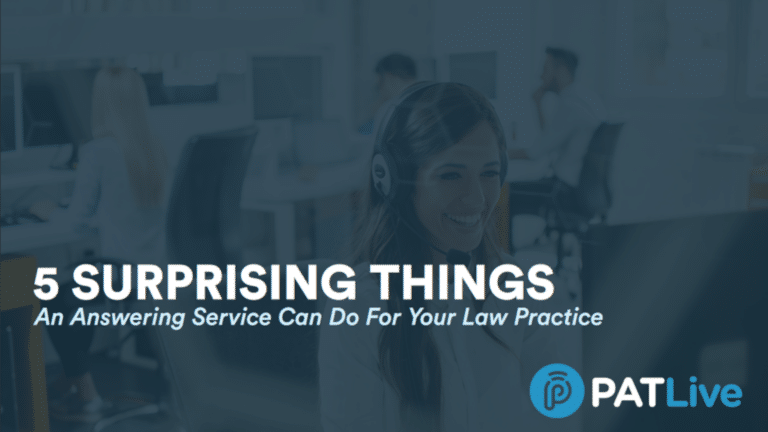 5 Surprising Things An Answering Service Can Do For Your Law Practice