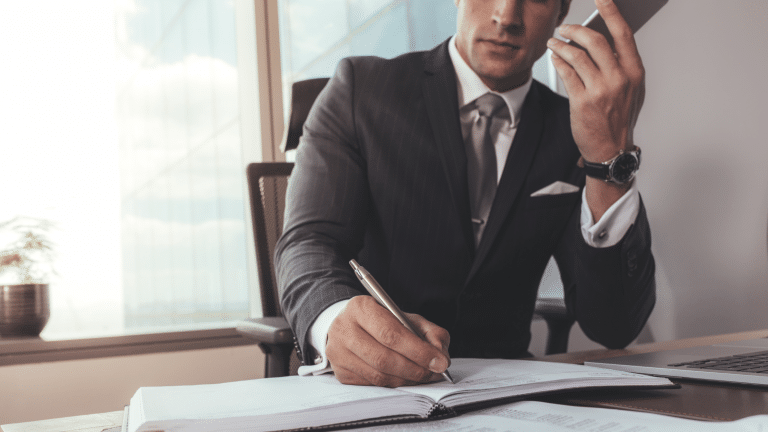 Lawyer improving client communication during summer vacation